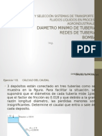 Clase 11 - Diseño y Selección Sistemas de Transporte de Fluidos Líquidos en Procesos Agroindustriales III