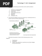 Unit 1 Assignment Power Distribution