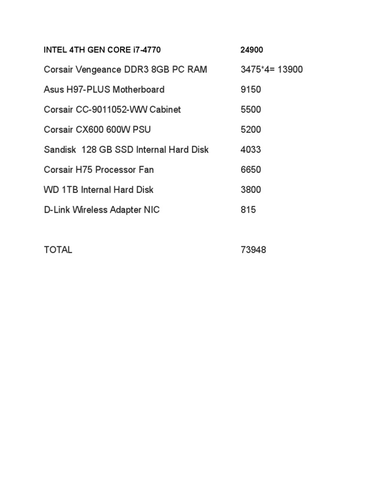 Intel 4th Gen Core I7 | PDF