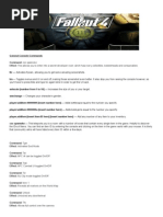 Fallout 4 Console & Item ID Codes