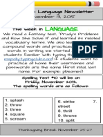 11-13 Language Newsletter