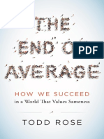The End of Average: How We Succeed in A World That Values Sameness by Todd Rose (Excerpt)