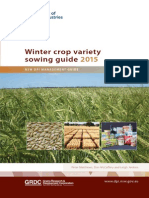 Winter Crop Variety Sowing Guide 2015