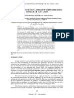 Removal of Fine Particles From Wastewater Using Induced Air Flotation