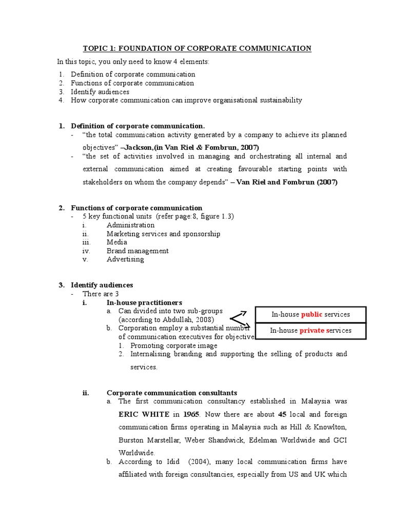 Foundations of Corporate Communication | PDF | Reputation | Communication