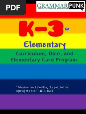 k-3 Elementary card program