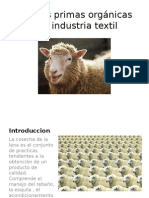 Materias Primas Orgánicas de La Industria Textil (1)