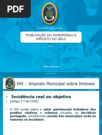 TRIBUTAÇÃO DO PATRIMÓNIO E IMPOSTO DO SELO