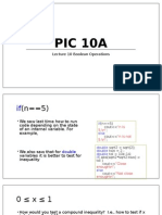 4.1 Boolean Operations