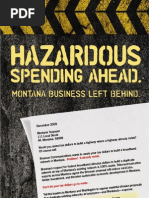 Hazardous Spending State Ad 1209