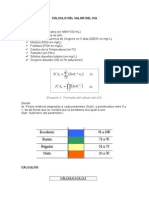 Cálculo del Índice de Calidad del Agua (ICA