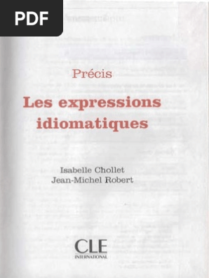 les expressions idiomatiquefrancaises pdf pdf champagne nourritures