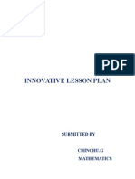 Innovative Lesson Plan: Submitted by