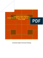 Download Penyajian Data Informasi Kementerian Pemuda Dan Olahraga Tahun 2008 by Sofyan Kurniawan SN289642500 doc pdf
