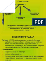 Teoria Del Conocimiento