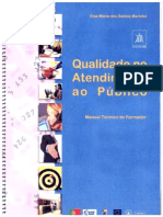 Manual de Orientação ao formador de Atendimento