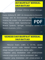 1 Genesis Dan Manfaat Mineral