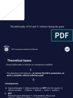 The Philosophy of 6:0 and 5:1 Defence During The Game