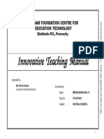 Innovative Teaching Manual Innovative Teaching Manual Innovative Teaching Manual Innovative Teaching Manual Innovative Teaching Manual