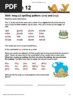 Lesson 13 Vowel Pattern Ai Eigh Pdf Letter Case Linguistics