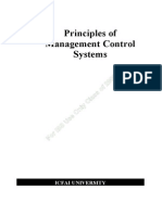 ICFAI_Principles of Management Control Systems