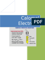 Calomel Electrode: Theory and Applications