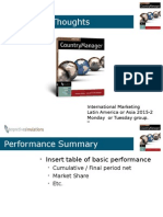 Latin America or Asia 2015-2 Marketing Performance