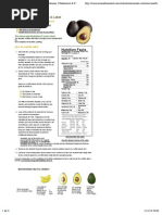 Tree Nut Nutritional Comparison Chart | PDF