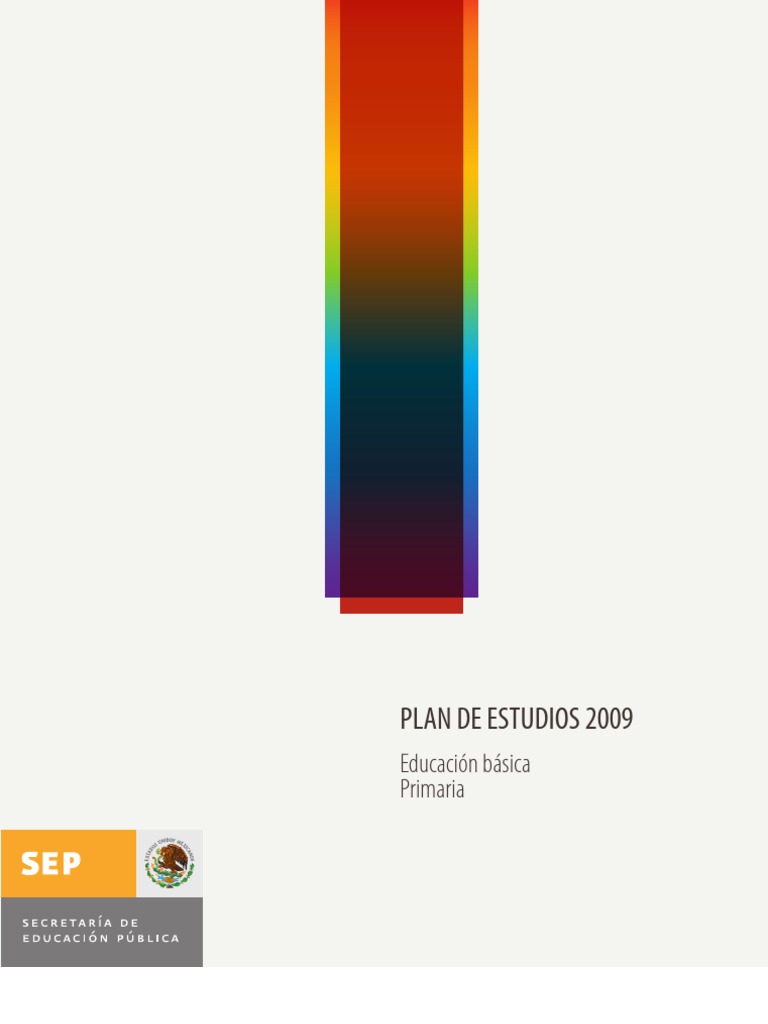 Plan de Estudios 2009 | PDF | Educación primaria | Plan de estudios