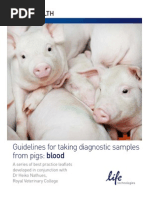 Guidelines For Taking Diagnostic Samples From Pigs: Blood