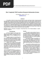 Download How Complexity Will Transform Information Systems by pmagrass SN28967419 doc pdf