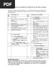 PF Withdrawal Application (Sample Copy) | Money Order | Cheque