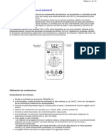 utilización de Multimetro Para Electromecanicos