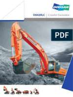 Doosan Crawler Excavator DX420LC