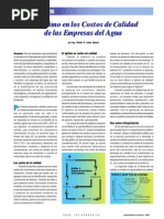Costos de Calidad en Empresas de Agua