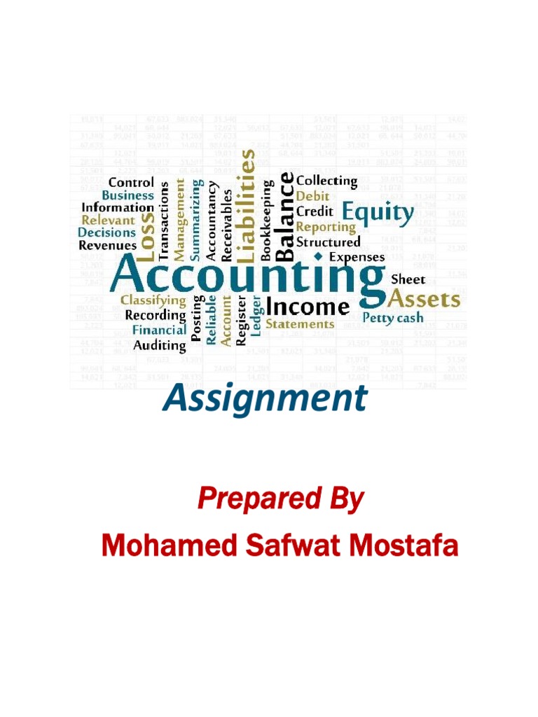 accounting photography assignment answers