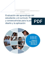 Evaluacion Estudiante Curriculum