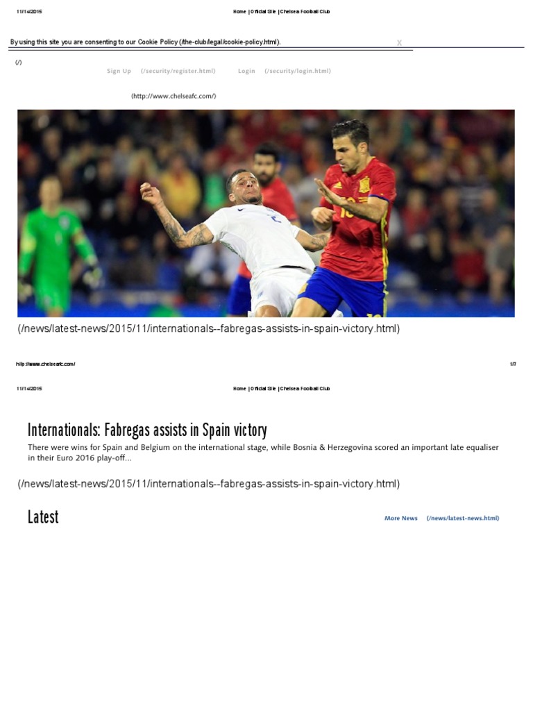 Home - Official Site - Chelsea Football Club | PDF | T Shirt ...