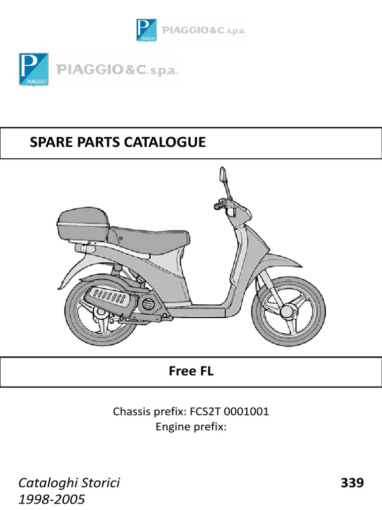 Piaggio Free Spare Parts Catalogue