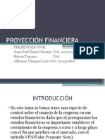 Proyección Financiera