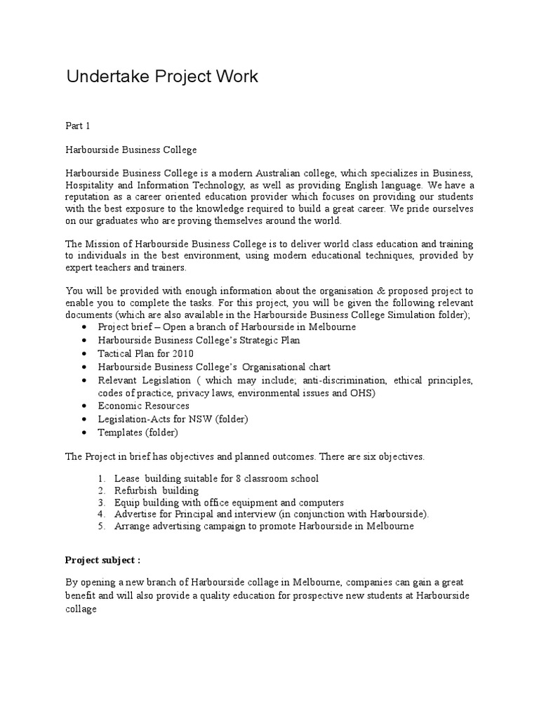 Melbourne Branch Project Overview | PDF | Records Management | General ...