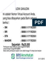 Pendaftaran Online BPJS-Virtual Acount 0001717623551