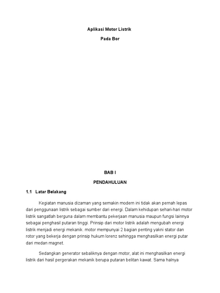 Makalah Bor