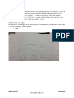 Element D Design Concept Generation Analysis and Select