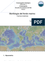 Morfología Del Fondo Marino