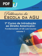 1º Curso de Introdução Ao Direito Americano Volume 1