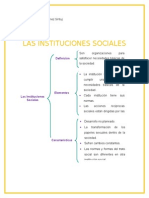 las instituciones sociales