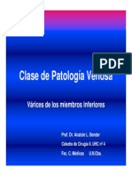 Clase de Patología Venosa