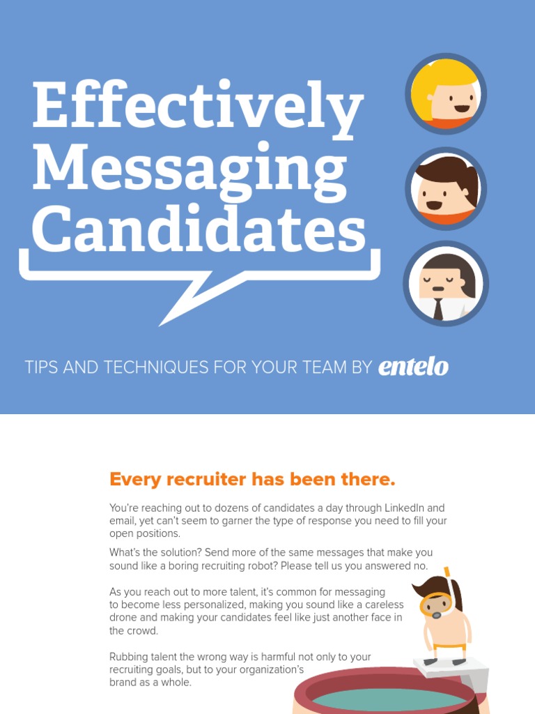 Best Practices for Candidate Messaging | PDF | Recruitment | Twitter