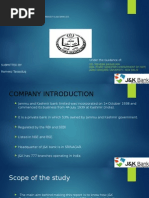 NPA of Jammu and kashmir bank